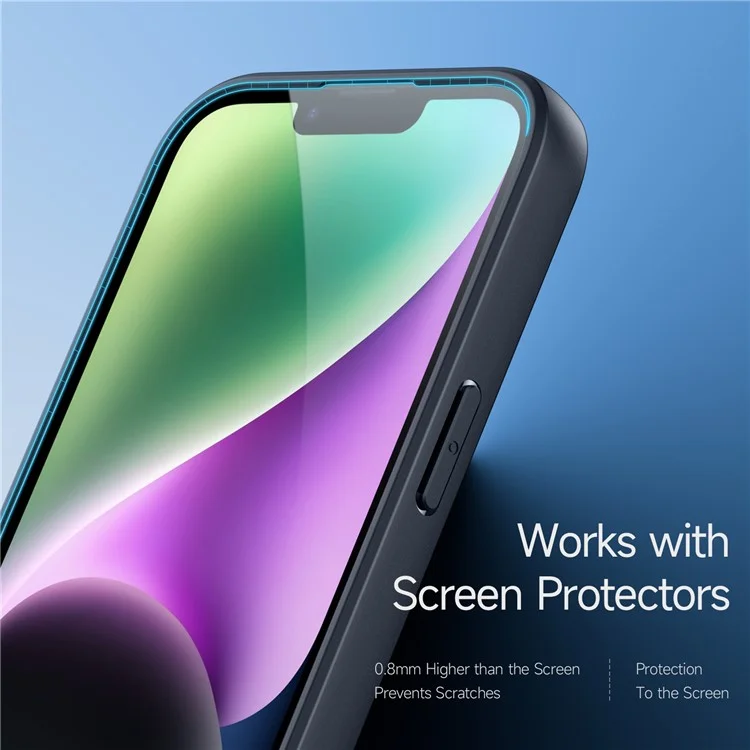 DUX DUCIS Aimo Series for iPhone 15 Plus Magnetic Phone Cover TPU+PC Matte Case (REACH Certification) - Black