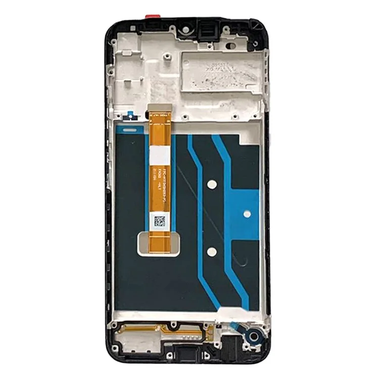 Für Realme 7i (Global) Bildschirmeinheit und Digitizer (ohne Logo) der Klasse B + Rahmen