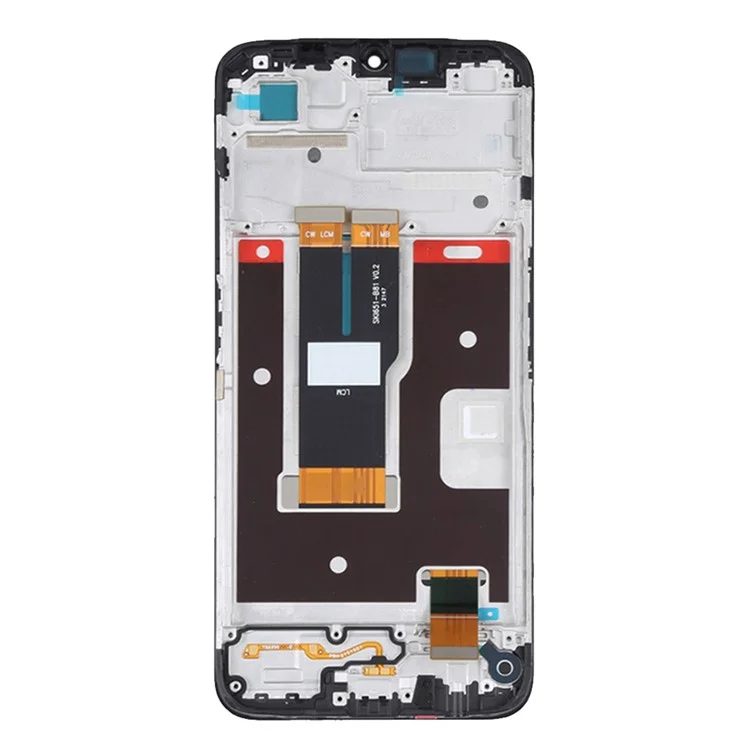 Für Realme C31 Grade B LCD-Bildschirm und Digitizer-Baugruppe + Rahmen Reparaturteil (ohne Logo)