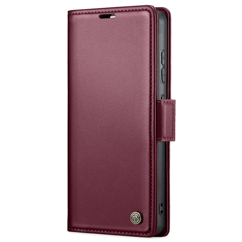 CASEME 023 Série pour Samsung Galaxy S20 FE / S20 FE 5G / S20 FE 2022 / S20 Lite Étui en cuir Portefeuille Couverture de blocage RFID - Rouge