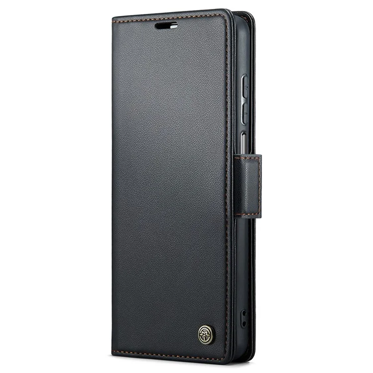 CASEME 023 Series per Motorola Moto G Stylus 5G (2023) Custodia a portafoglio da viaggio con supporto - Nero
