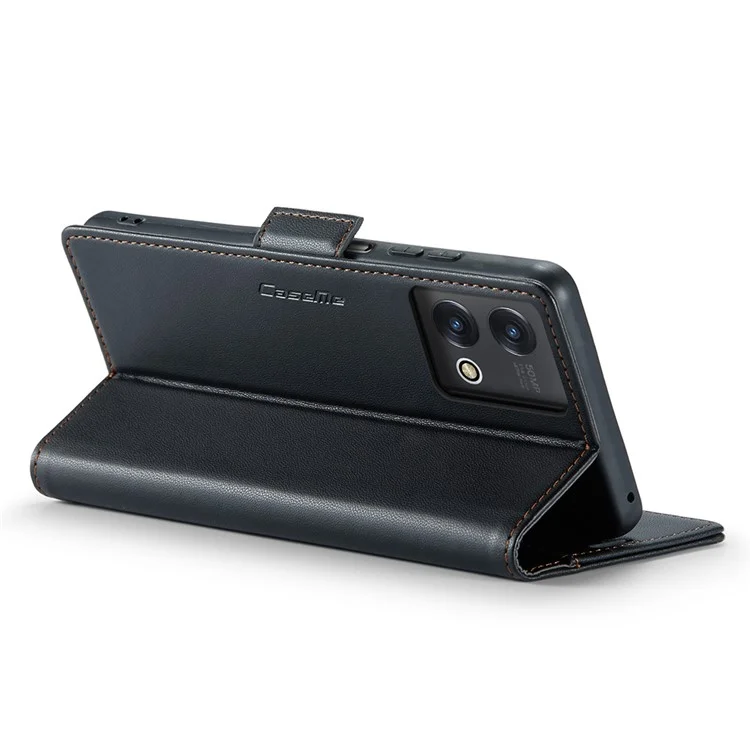 CASEME 023 Series per Motorola Moto G Stylus 5G (2023) Custodia a portafoglio da viaggio con supporto - Nero