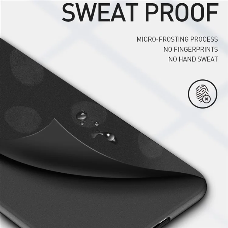 X-LEVEL para Samsung Galaxy S23 Ultra Guardian Series Matte Phone Case Soft TPU Anti-Scratch Shockproof Cover - Preto