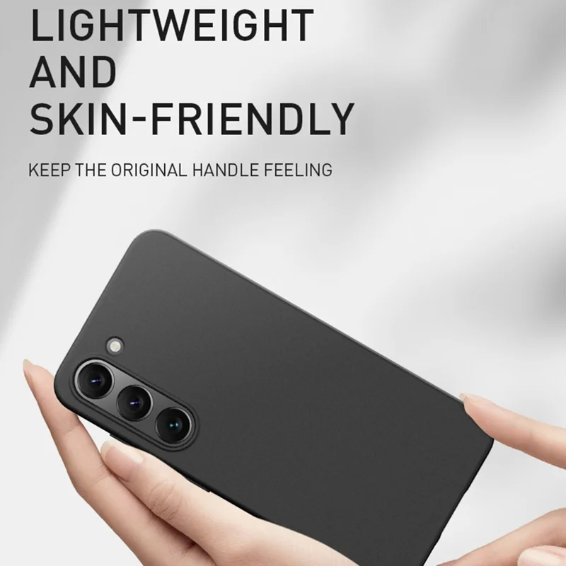 X-LEVEL for Samsung Galaxy S23 Guardian Series Slim-Fit Phone Cover Matte Finished TPU Shockproof Case - Black