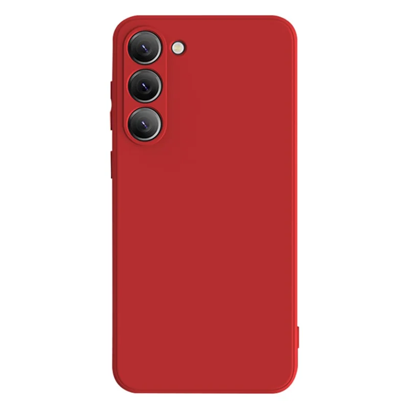 X-LEVEL For Samsung Galaxy S23+ Liquid Silicone Texture Phone Cover Soft TPU Protective Case - Red