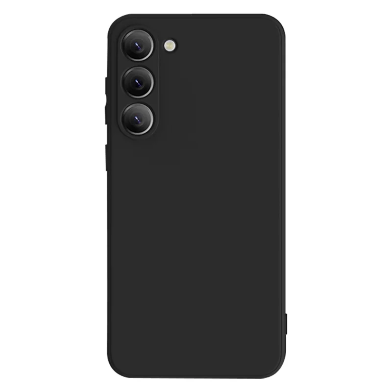X-LEVEL For Samsung Galaxy S23+ Liquid Silicone Texture Phone Cover Soft TPU Protective Case - Black