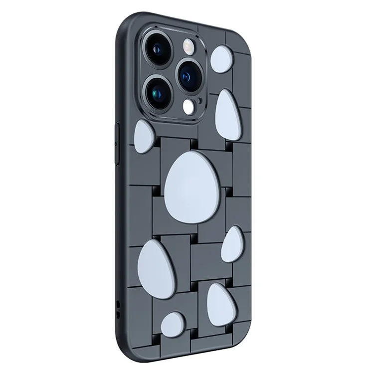XUNDD For iPhone 13 Pro Drop-proof TPU Phone Case Heat Dissipation Holes Back Cover - Black