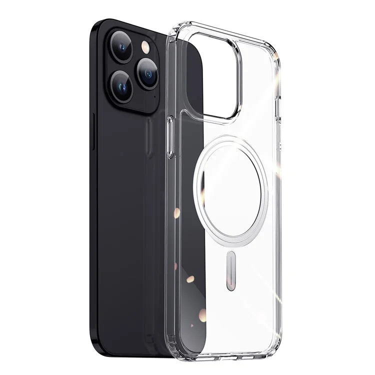 DUX DUCIS Clin Series for iPhone 15 Pro Max Magnetic Phone Case TPU+PC Clear Cover Compatible with MagSafe