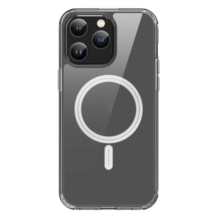 DUX DUCIS Clin Series for iPhone 15 Pro Max Magnetic Phone Case TPU+PC Clear Cover Compatible with MagSafe