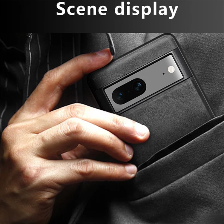 X-LEVEL Earl 3rd Gen Series Für Google Pixel 7 Pro 5G Weiche TPU-Handyhülle Matte Anti-Drop-Abdeckung - Braun