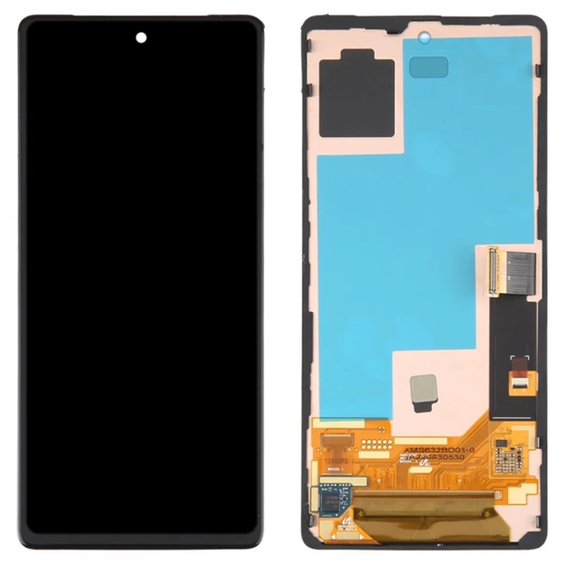 For Google Pixel 7 5G GVU6C GQML3 OEM Grade S AMOLED Screen and Digitizer Assembly + Frame Replacement Part (without Logo)