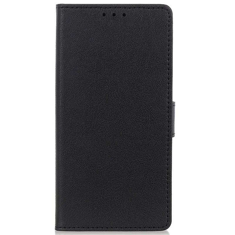 Voor Nokia XR21 PU Leren Portemonnee Hoesje Stootvast TPU Binnenbehuizing Steun Flip Cover - Zwart