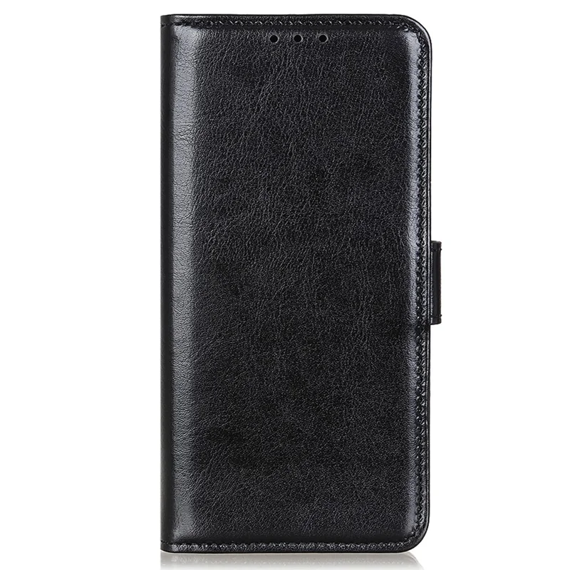 Pour Nokia XR21 Housse de téléphone portable en cuir PU à texture chevauchée - Noir