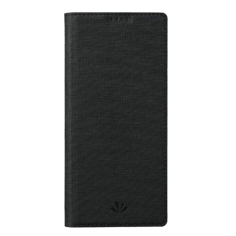 VILI DMX Series PU Кожаный Чехол для Sharp Aquos Wish3, Слоты для Карт, Защитный Чехол для Телефона - Черный