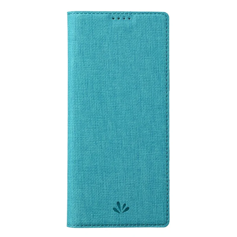 VILI DMX Series PU Leather Phone Case for Sharp Aquos Wish3  , Card Slots Stand Protective Phone Cover - Blue