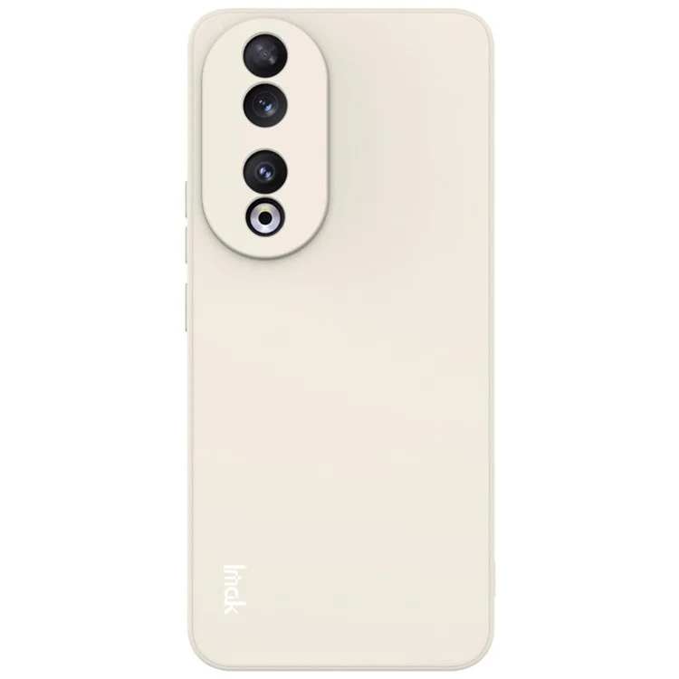 IMAK UC-4 Série Para Honor 90 Straight Edge Phone Case Soft TPU Drop-proof Cover - Branco