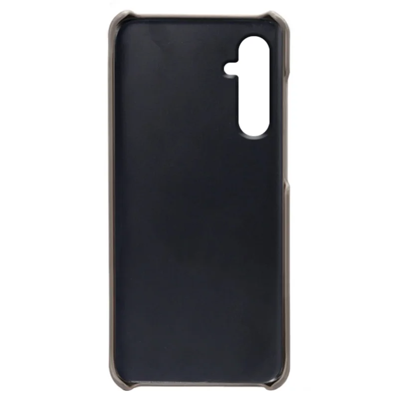 Para Samsung Galaxy M54 5G / F54 5G Calf Texture Phone Case Funda de teléfono con textura de piel de becerro resistente a los golpes de PU Leather+PC - Gris