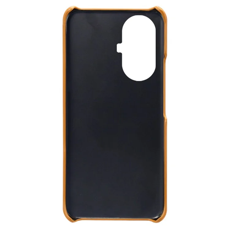 For Huawei nova 11 Pro / nova 11 Ultra Anti-Scratch PU Leather+PC Phone Cover Calf Texture Cell Phone Case - Orange