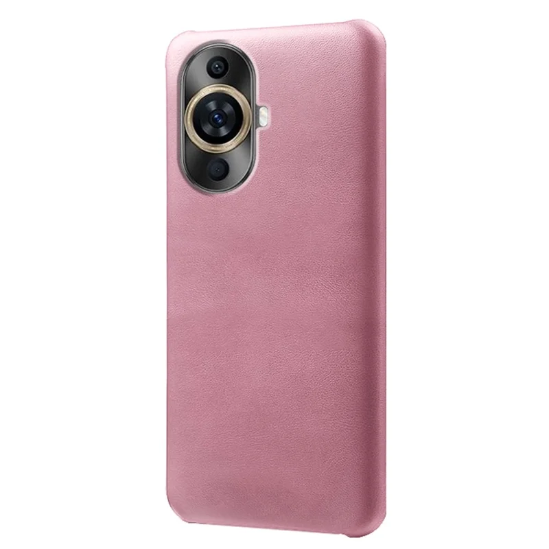 For Huawei nova 11 Pro / nova 11 Ultra Anti-Scratch PU Leather+PC Phone Cover Calf Texture Cell Phone Case - Rose Gold