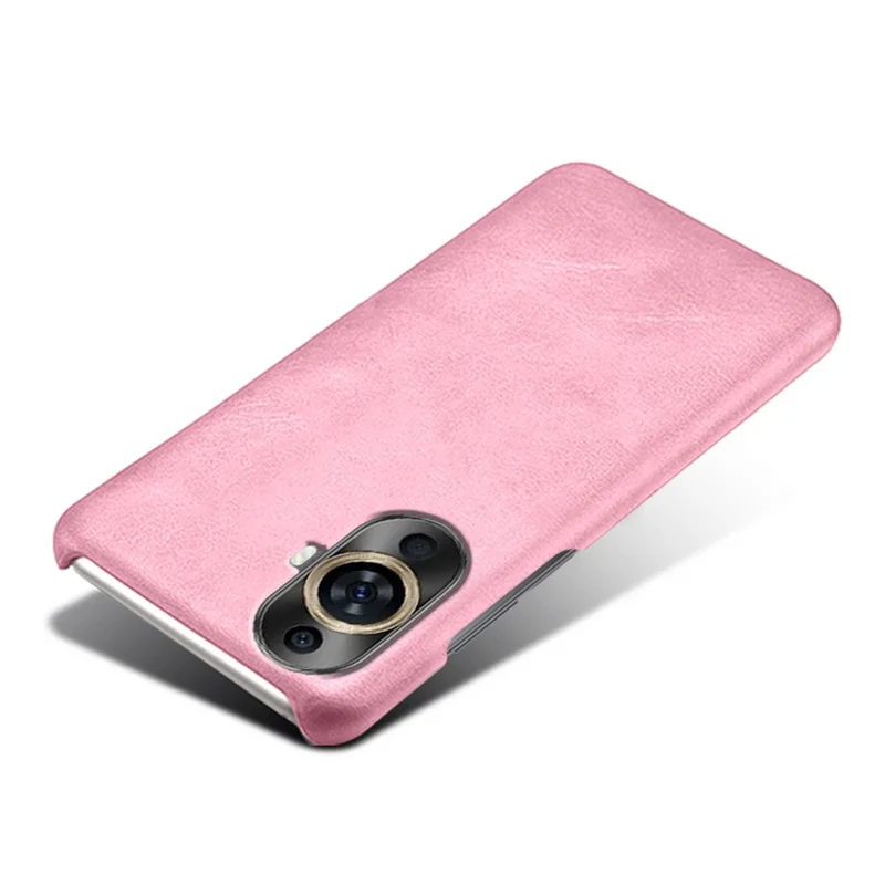 For Huawei nova 11 Pro / nova 11 Ultra Anti-Scratch PU Leather+PC Phone Cover Calf Texture Cell Phone Case - Rose Gold