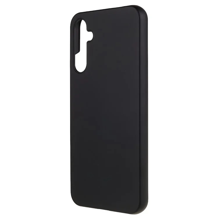 Pour Samsung Galaxy A24 4G (162,1 x 77,6 x 8,3 mm) Étui de téléphone en PC dur Caoutchouté Résistant aux rayures Housse de téléphone portable - Noir