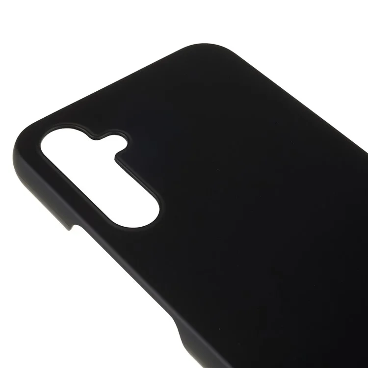 Pour Samsung Galaxy A24 4G (162,1 x 77,6 x 8,3 mm) Étui de téléphone en PC dur Caoutchouté Résistant aux rayures Housse de téléphone portable - Noir