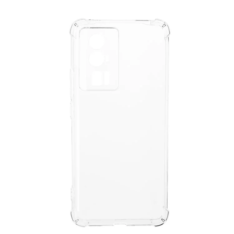 Per Xiaomi Poco F5 Pro 5G / Redmi K60 5G / K60 Pro 5G Custodia Telefonica Trasparente Rinforzo Angoli TPU