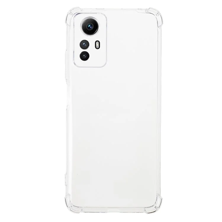 Pour Xiaomi Redmi Note 12S 4G Transparent TPU Case Renforcé Coins Housse de Téléphone Mobile