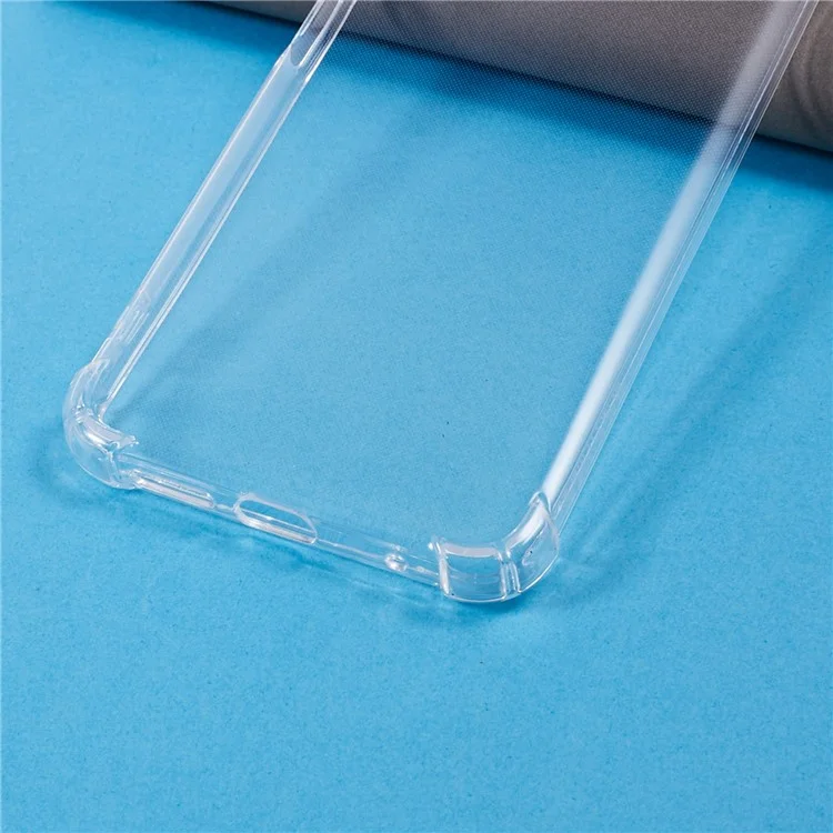 Pour Xiaomi Redmi Note 12S 4G Transparent TPU Case Renforcé Coins Housse de Téléphone Mobile