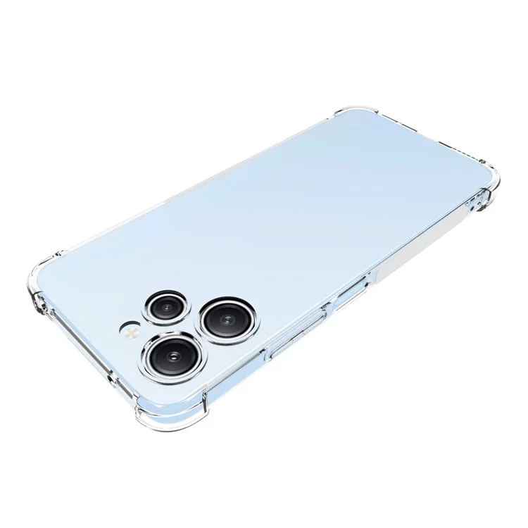 Для Xiaomi Redmi 12 4G / 12 5G (Global) / Poco M6 Pro 5G Anti-Slip TPU Прозрачный чехол для телефона с защитой от падения