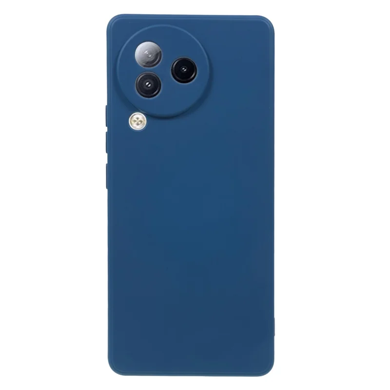 For Xiaomi Civi 3 5G Soft TPU Phone Case Fiber Lining Candy Color Rubberized Phone Cover - Sapphire