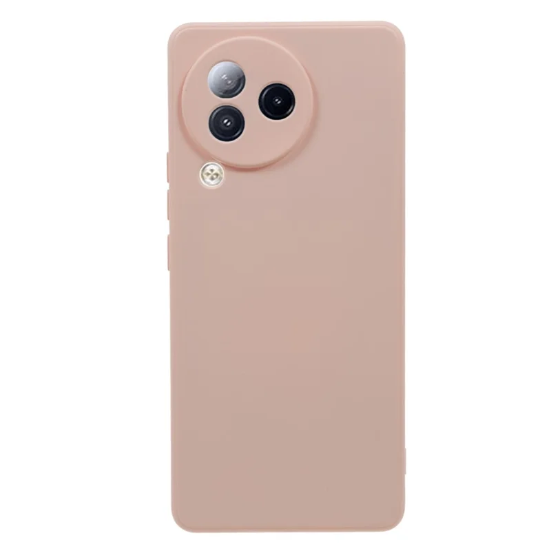 For Xiaomi Civi 3 5G Soft TPU Phone Case Fiber Lining Candy Color Rubberized Phone Cover - Pink