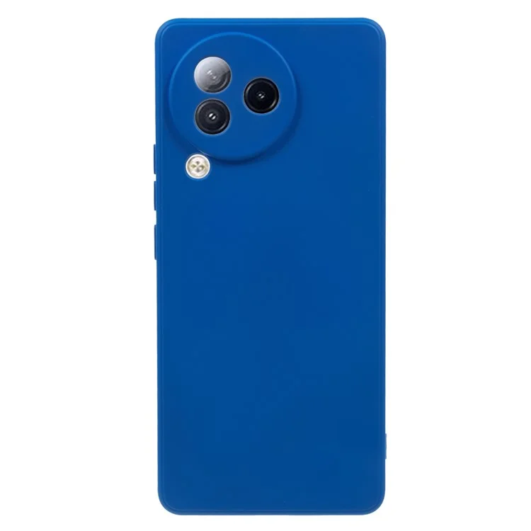 For Xiaomi Civi 3 5G Soft TPU Phone Case Fiber Lining Candy Color Rubberized Phone Cover - Klein Blue