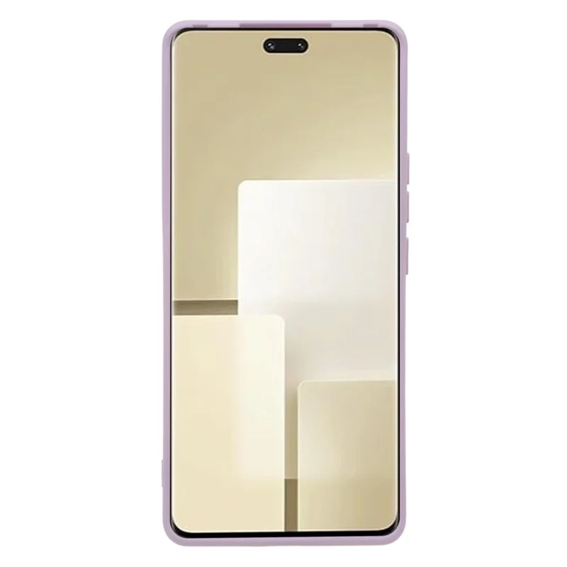 Для Xiaomi Civi 3 5G Мягкий ТПУ Чехол для телефона Волокнистая подкладка Цветной конфетный Резиновый чехол для телефона - Фиолетовый