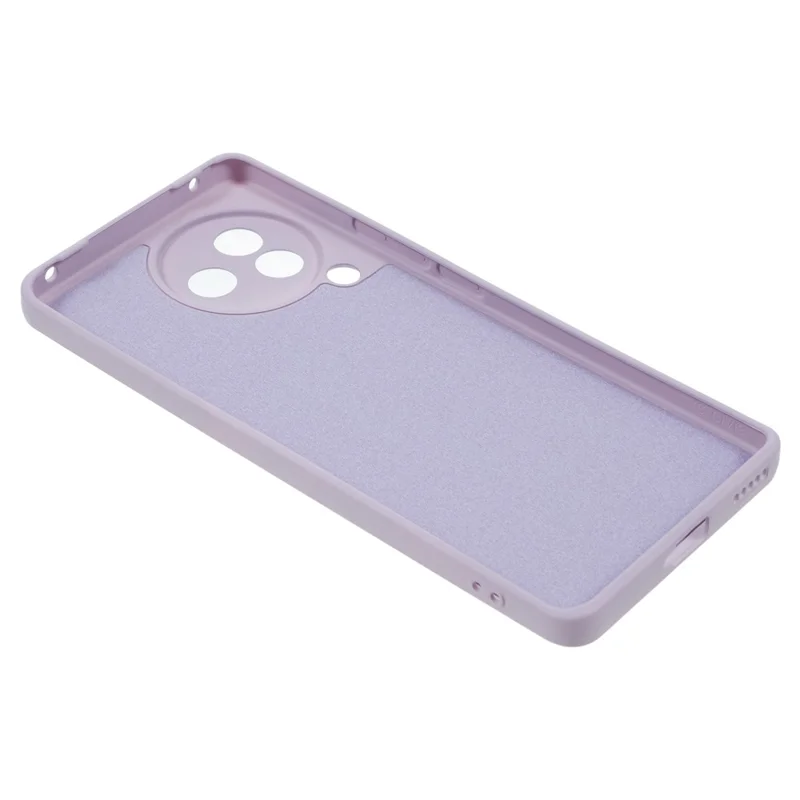 Для Xiaomi Civi 3 5G Мягкий ТПУ Чехол для телефона Волокнистая подкладка Цветной конфетный Резиновый чехол для телефона - Фиолетовый