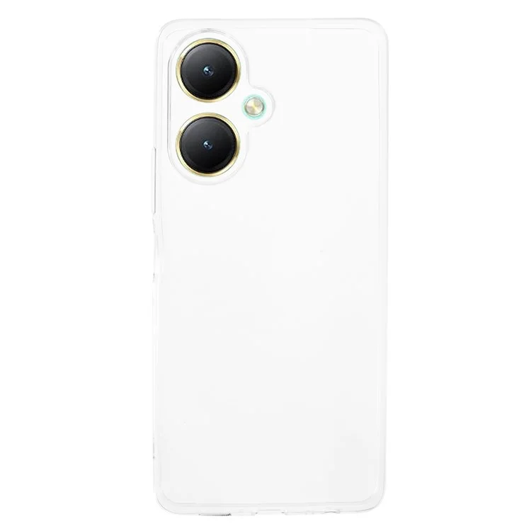 Para vivo Y35+ 5G / Y35m+ 5G Ultra-Thin TPU Phone Case Cortes Precisos Capa de Telefone Transparente
