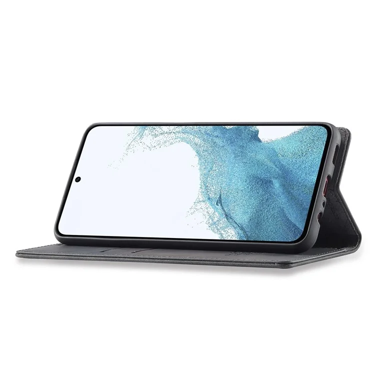 LC.IMEEKE Per Samsung Galaxy A24 4G (162,1 x 77,6 x 8,3 mm) Custodia flip in pelle sintetica con portafoglio e supporto - Nero