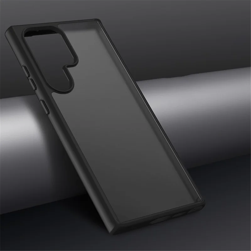 X-LEVEL Für Samsung Galaxy S23 Ultra Anti-Drop-Airbags Matt-Case TPU+PC-Handyhülle - Schwarz