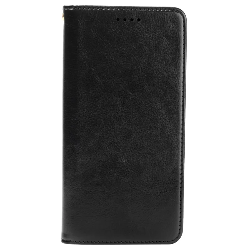 Für Samsung Galaxy A52 5G / A52s 5G / A52 4G Wallet Case Crazy Horse Textur Anti-drop PU Leder Stand Cover - Schwarz