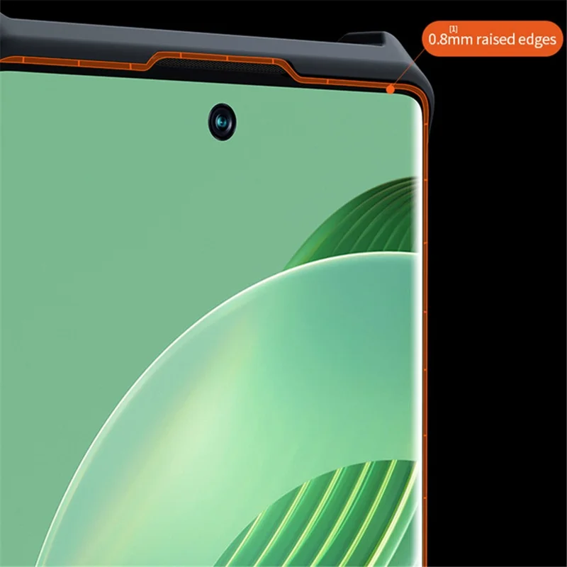 XUNDD Custodia Anti-Graffio per Huawei nova 11 / nova 12s 4G / nova 12 Lite 4G , Cover Protettiva in Acrilico+TPU - Nero / Texture Laser