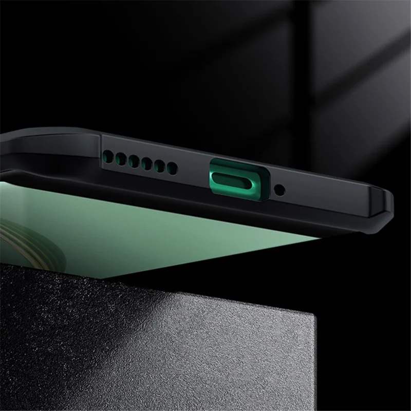 XUNDD Custodia Anti-Graffio per Huawei nova 11 / nova 12s 4G / nova 12 Lite 4G , Cover Protettiva in Acrilico+TPU - Nero / Texture Laser