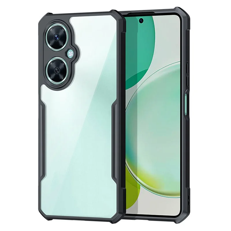 XUNDD Para Huawei nova 11i Capa de Telefone Acrílica+TPU à Prova de Arranhões - Preta