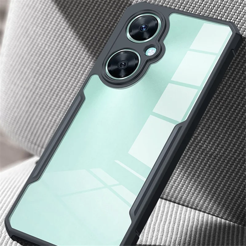 XUNDD Para Huawei nova 11i Capa de Telefone Acrílica+TPU à Prova de Arranhões - Preta