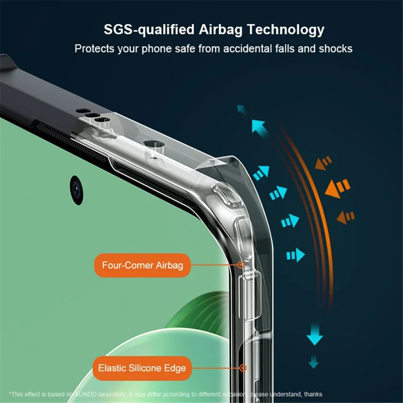 XUNDD For Huawei nova 11 Pro / nova 11 Ultra Phone Case Acrylic+TPU Anti-scratch Phone Cover - Black / Laser Texture