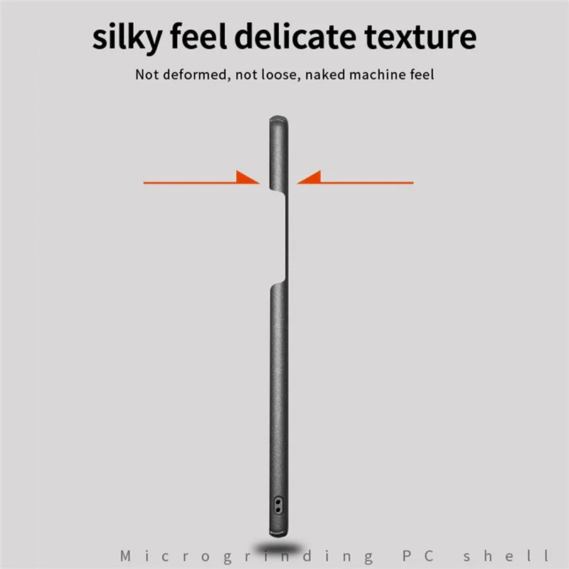 MOFI Shield Matte Series PC Phone Case for Honor 90 , Fingerprint-free Frosted Phone Cover - Black