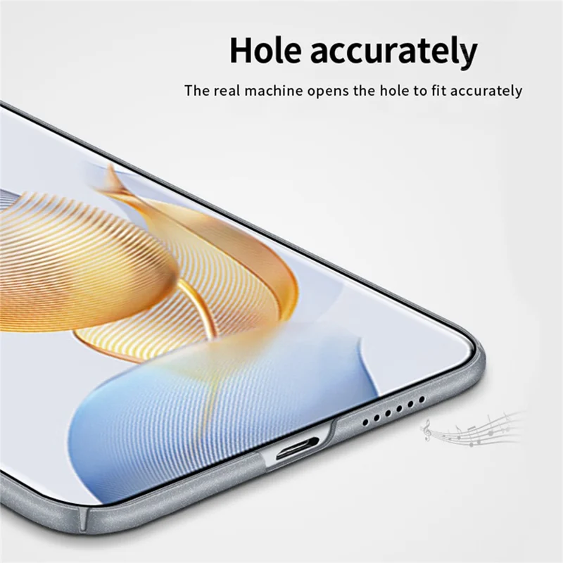 MOFI Shield Matte Series For Honor 90 Pro Frosted Hard PC Phone Case Ultra-thin Anti-scratch Cover - Grau