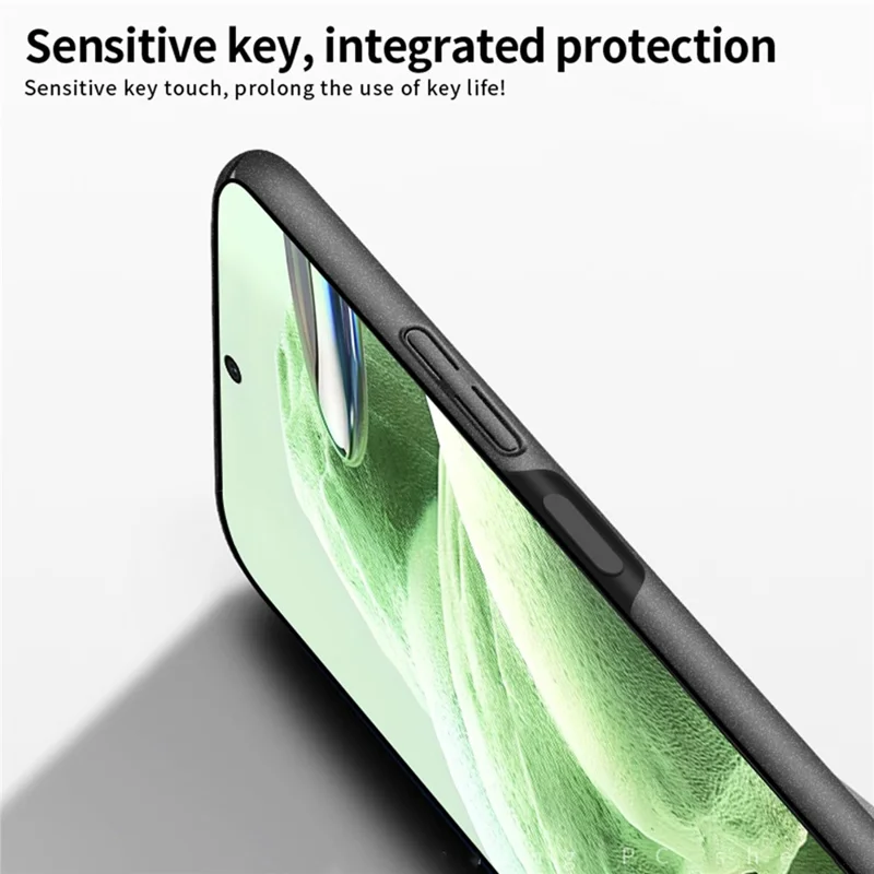 MOFI Щит Матовая серия для Xiaomi Poco X5 5G / Redmi Note 12 5G (Глобальная версия) / (Индия) Противоударный чехол для телефона с матовым покрытием из твердого ПК - Черный 