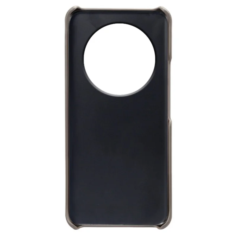 For Xiaomi 13 Ultra Phone Cover with Dual Card Slots PU Leather Coated Hard PC Phone Back Case - Grey