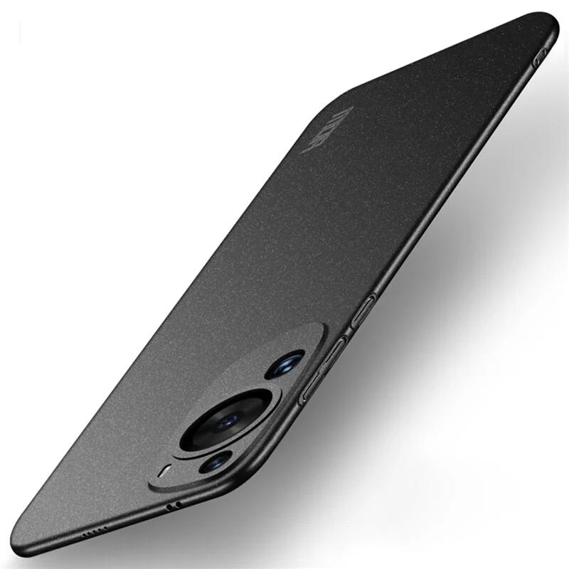 MOFI Shield Matte Series For Huawei P60 Art Frosted PC Back Cover Anti-fingerprint Phone Case - Black