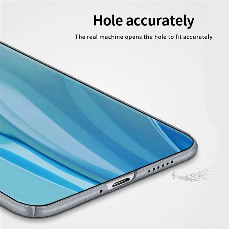 MOFI Shield Matte Series For Huawei P60 Art Frosted PC Back Cover Anti-fingerprint Phone Case - Black